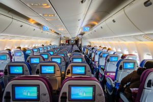 How to Turn your Red-Eye into some Shut Eye Airplane Interior